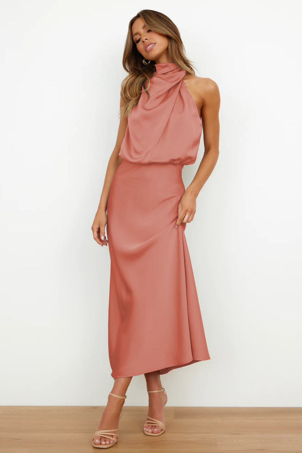 Lunvumo Tijdloze Jurk Elegante en Veelzijdige Damesjurk