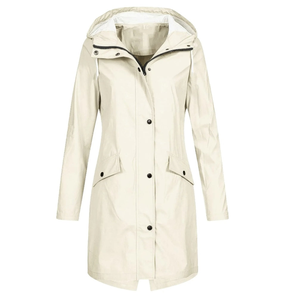 Windjack Met Volledige Rits Voor Dames