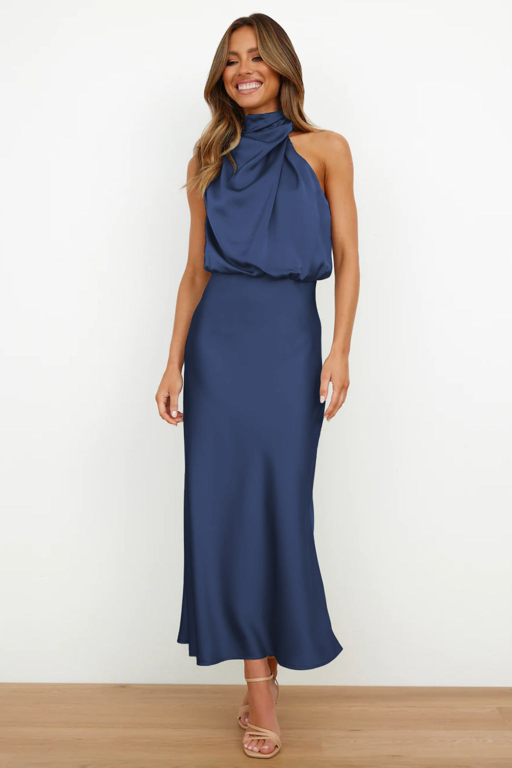 Lunvumo Tijdloze Jurk Elegante en Veelzijdige Damesjurk