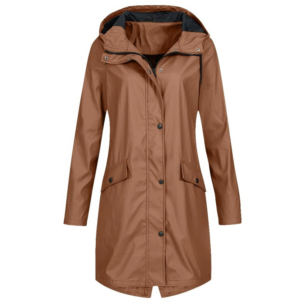 Windjack Met Volledige Rits Voor Dames