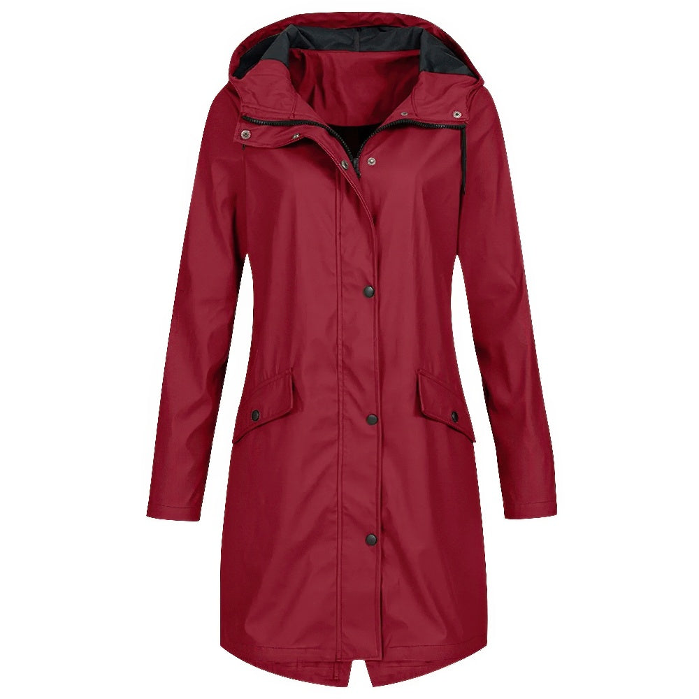 Windjack Met Volledige Rits Voor Dames