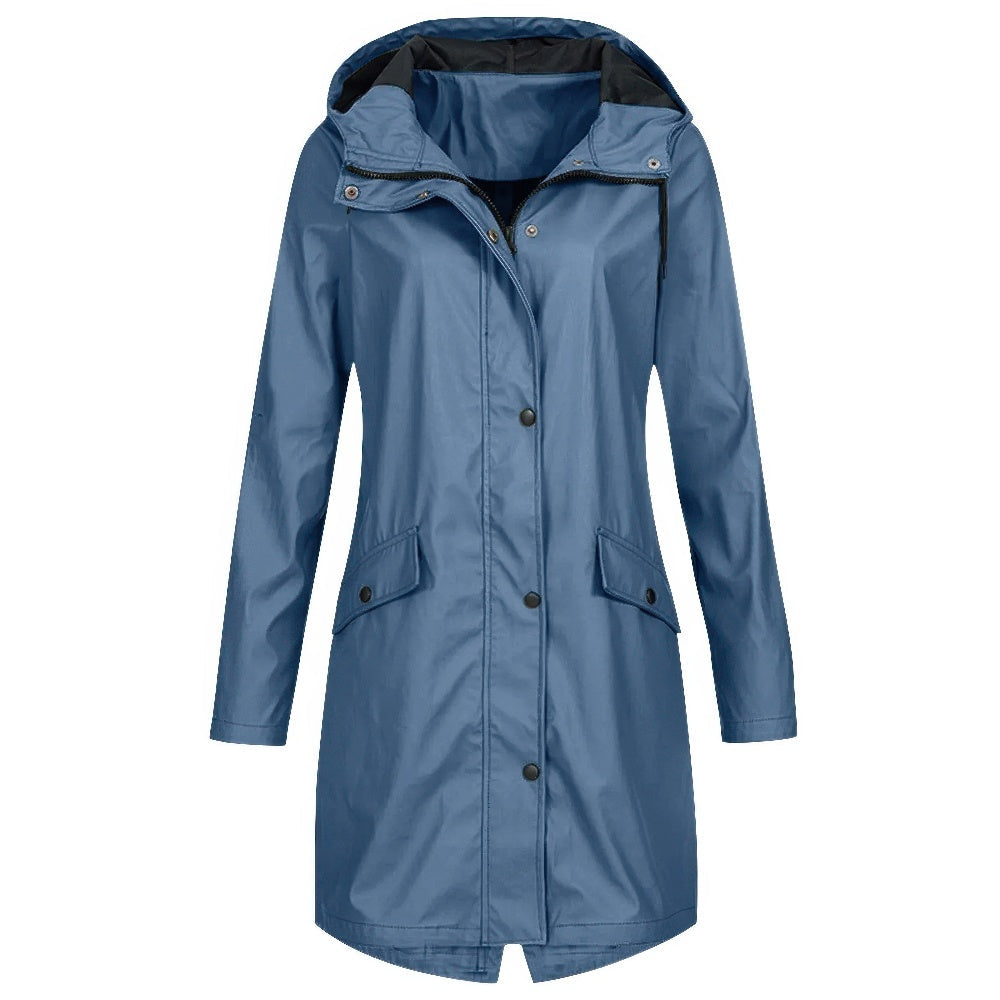 Windjack Met Volledige Rits Voor Dames