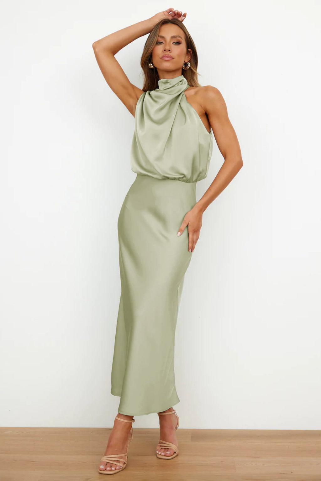 Lunvumo Tijdloze Jurk Elegante en Veelzijdige Damesjurk