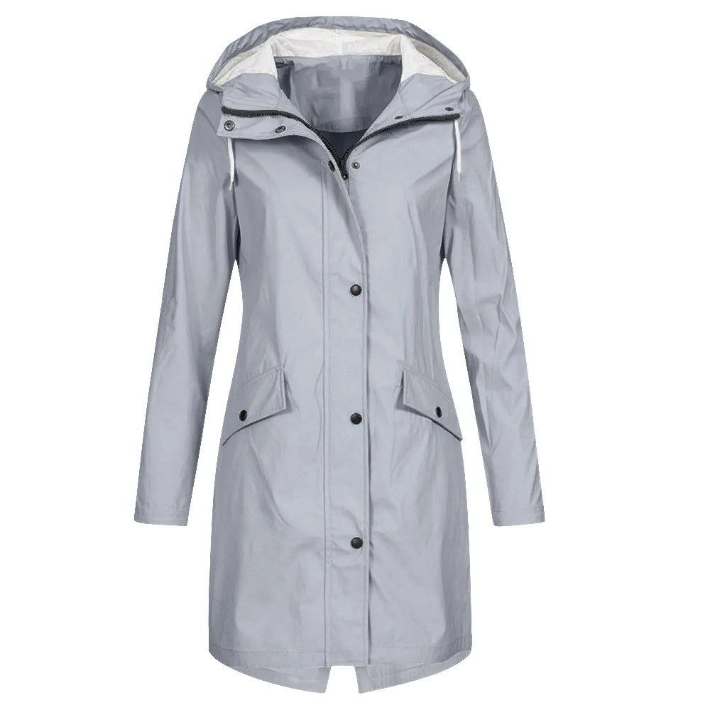 Windjack Met Volledige Rits Voor Dames