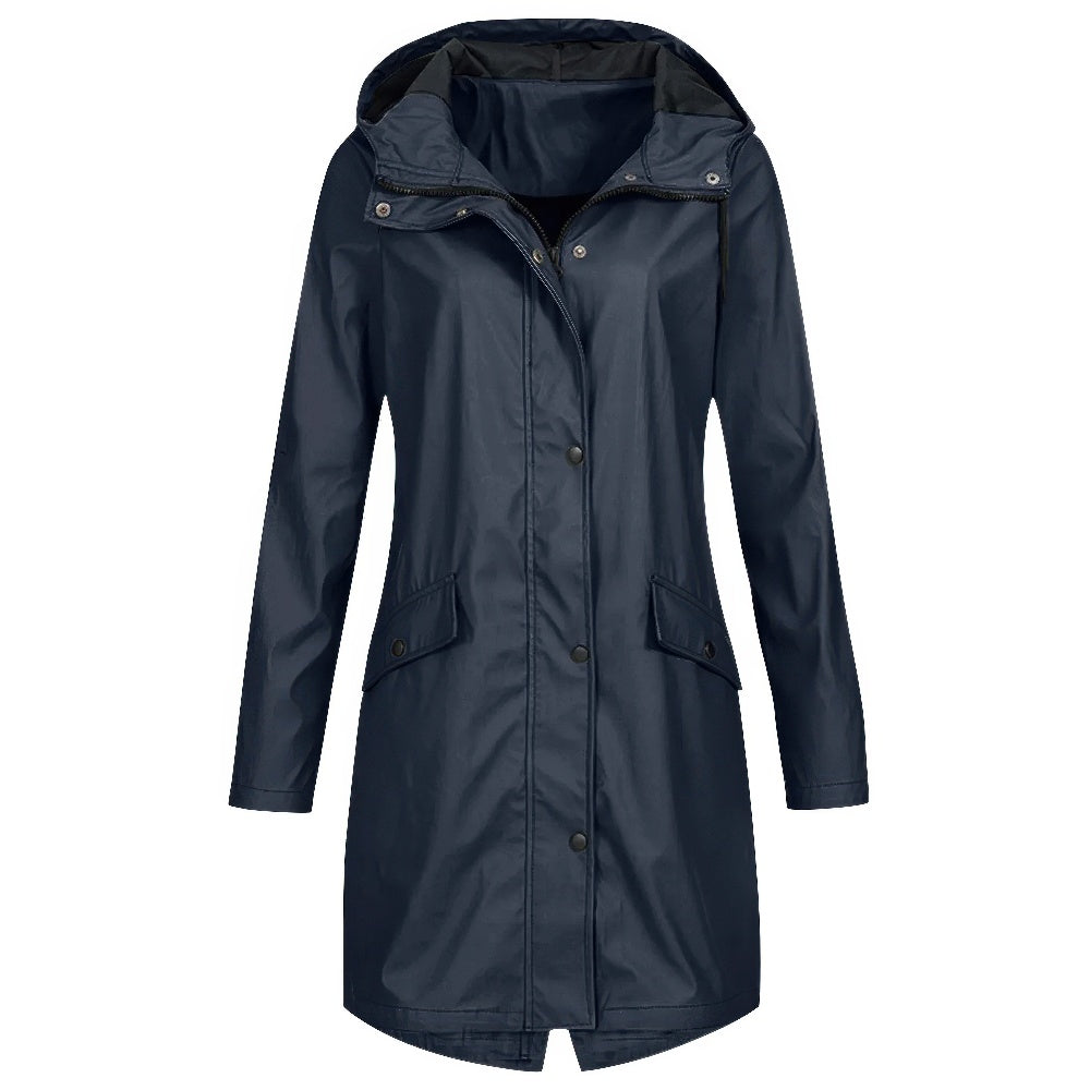 Windjack Met Volledige Rits Voor Dames