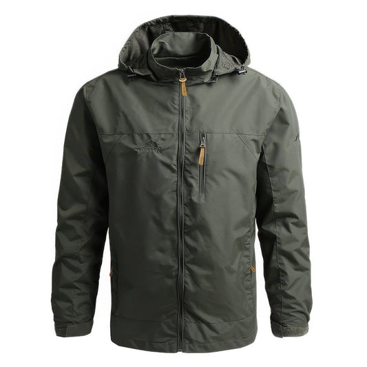 Overjas Windjack Met Capuchon Voor Heren