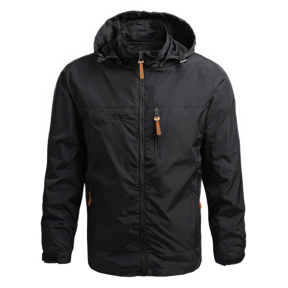 Overjas Windjack Met Capuchon Voor Heren